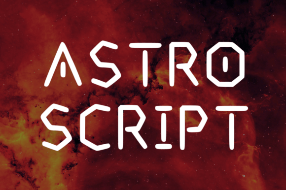 Astro Script: Elevating Design with Cosmic Typography