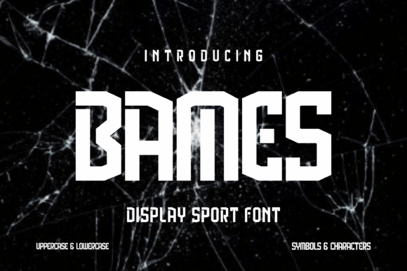 Bames: The Quirky Display Font for Bold Designs
