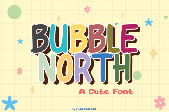 Bubble North: Playful Typography for Design