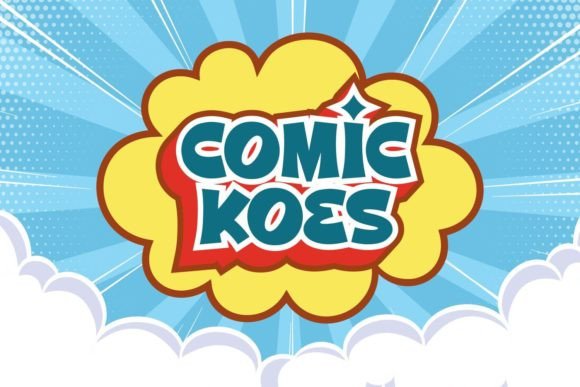 Comic Koes: Bringing Playful Charm to Your Typography Projects