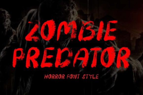 Commanding Attention in the Horror Niche: The Strategic Power of Zombie Predator Typography