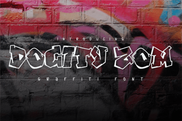 Dogity Zom: A Bold Display Font for Modern Brands