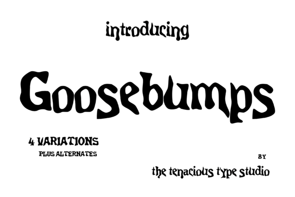 Goosebumps: Mastering the Art of Eerie Typography in Design