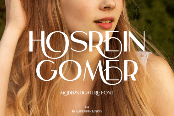 Hosrein Gomer: Elevating Brand Identity Through Modern Ligature Typography