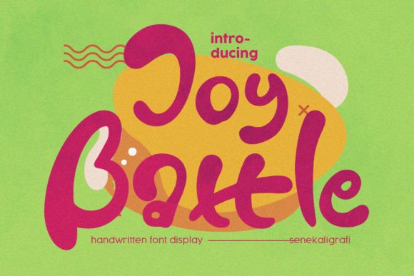 Joy Battle: Elevating Design with Playful Typography