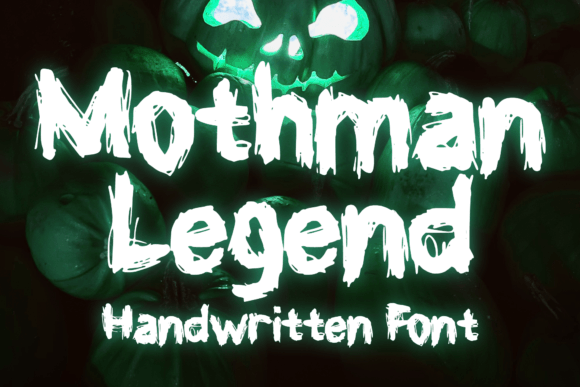 Mothman Legend: Capturing 90s Horror Vibes in Modern Design
