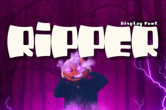 Ripper: Elevating Creative Projects with a Playful Display Font