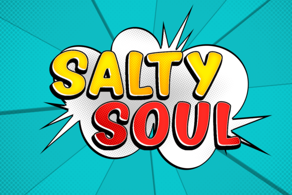 Salty Soul: Elevating Brand Identity with a Playful Display Font