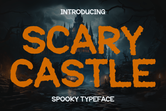 Scary Castle: Crafting Atmosphere Through Typographic Design