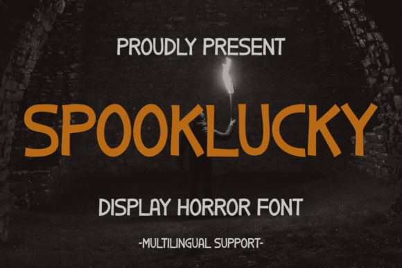Spooklucky: The Ultimate Display Font for Halloween Design