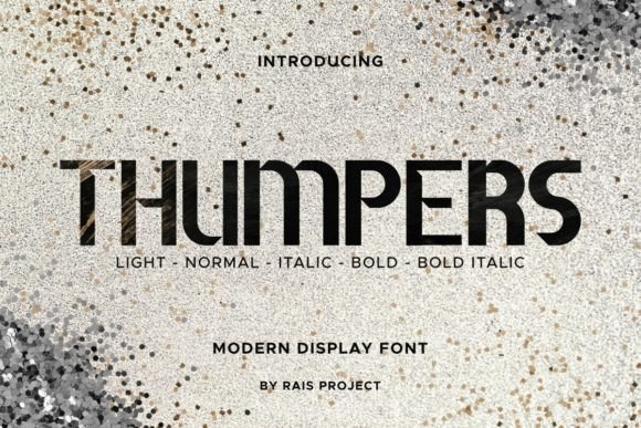 Thumpers: Bold Typography for Modern Brands