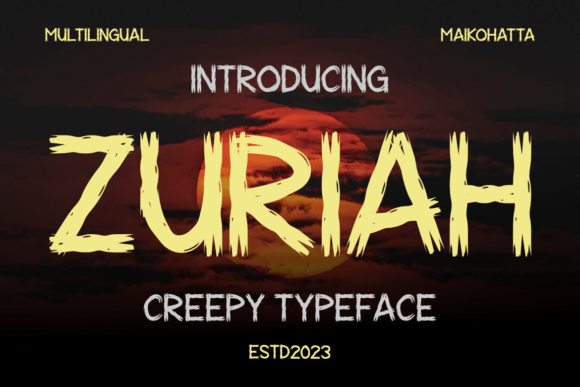 Zuriah: Crafting Spooky Elegance for Halloween Design